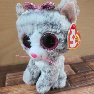 TY Beanie Boo's Kiki, the stuffed Cat, new condition, with tag